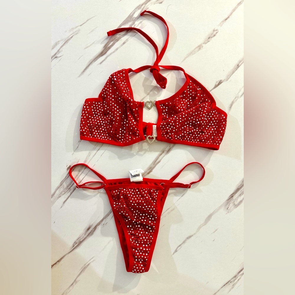 Red lingerie